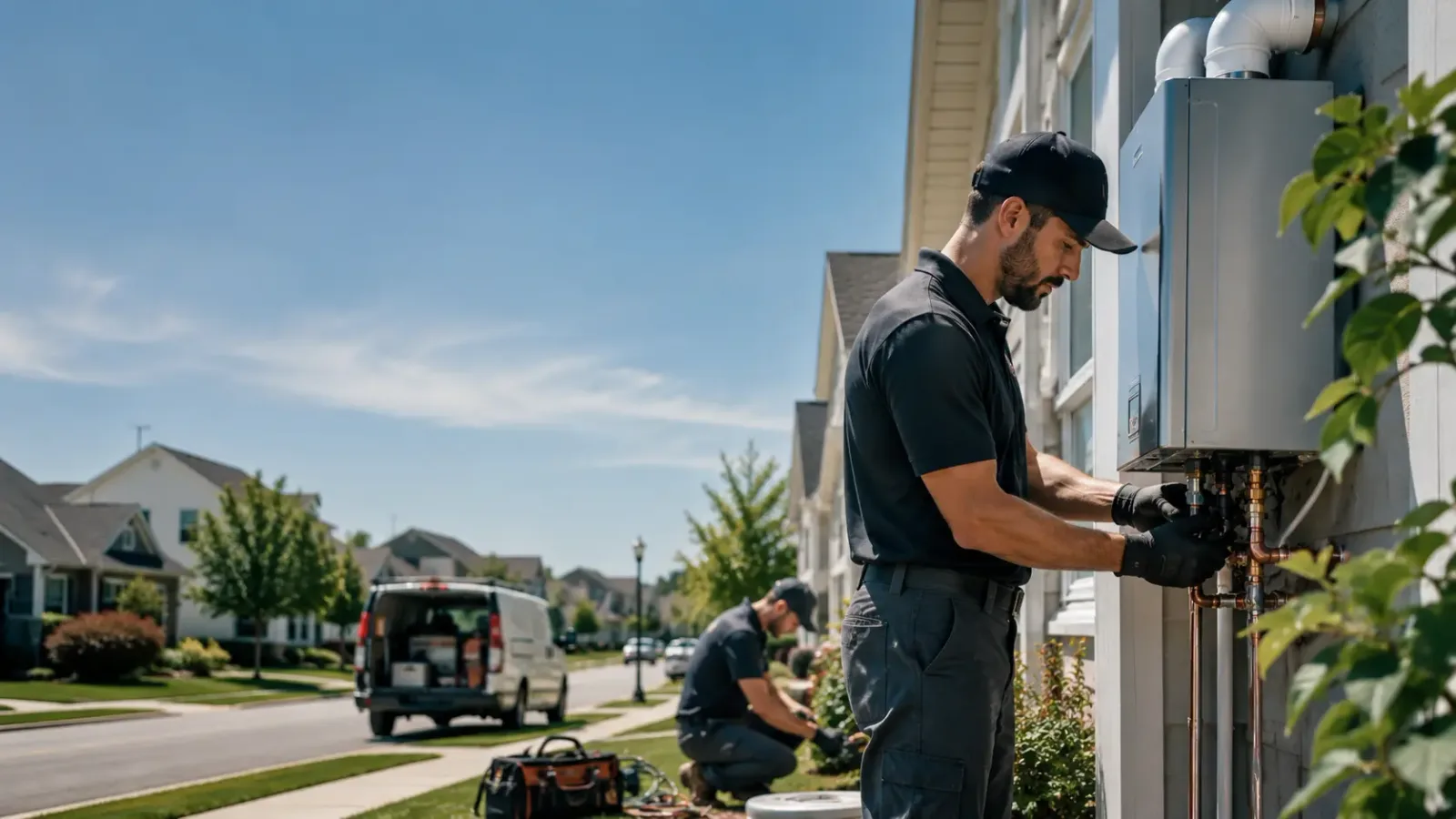 Tankless Water Heater Installation in Rison, AR